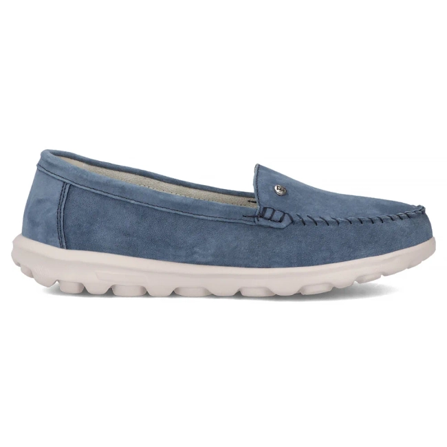 Leather loafers Filippo DP6751/25 BL blue