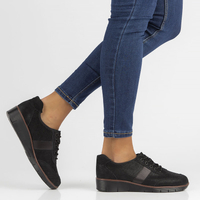 Leather shoes Filippo DP028/22 BK black