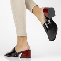 Klapki Filippo DK3722/22 BK czarne