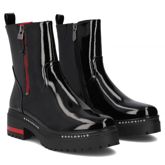 Ankle boots Filippo DBT7468/25 BK black