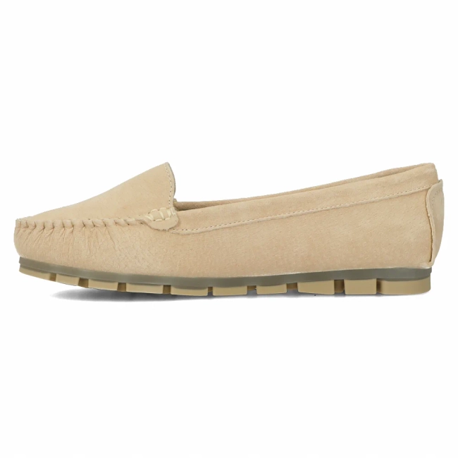 Leather loafers Filippo DP2037/25 BE beige