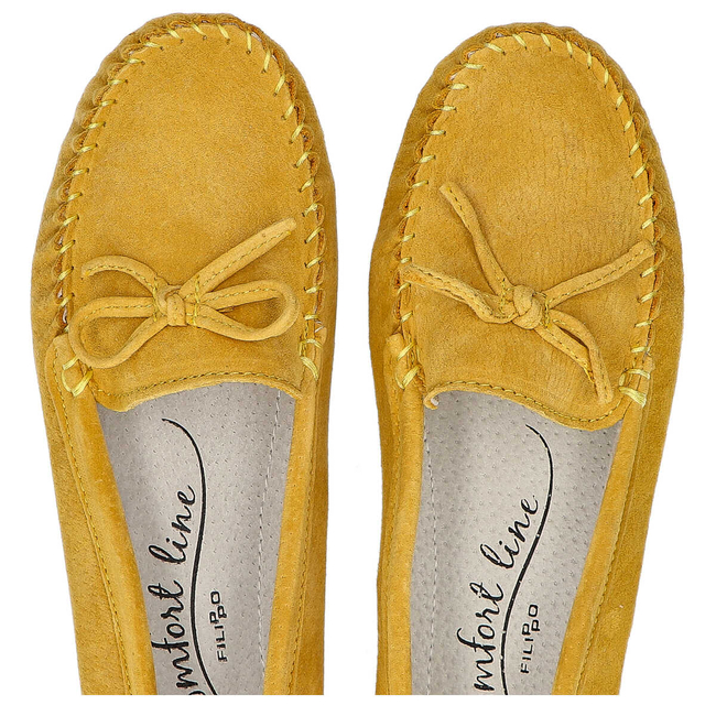 Mokasyny Filippo DP1204/20 YL Yellow