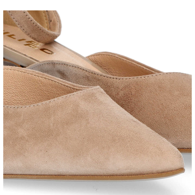 Czółenka Filippo F272 Beż Zamsz