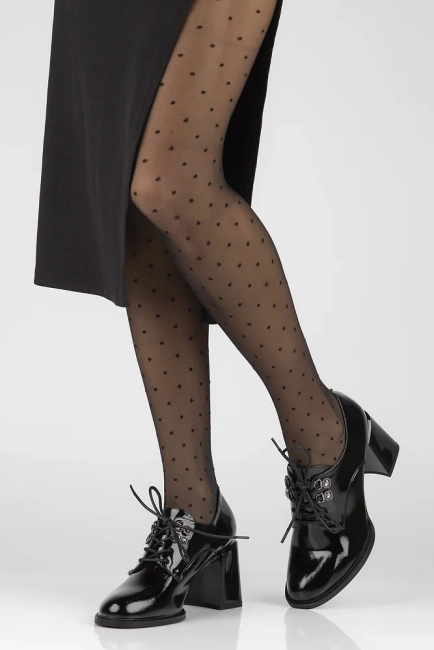 Leather shoes Filippo DP4851/23 BK black