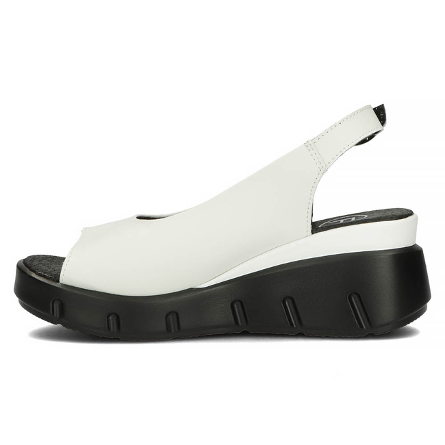 Leather sandals Filippo DS3595/22 WH white