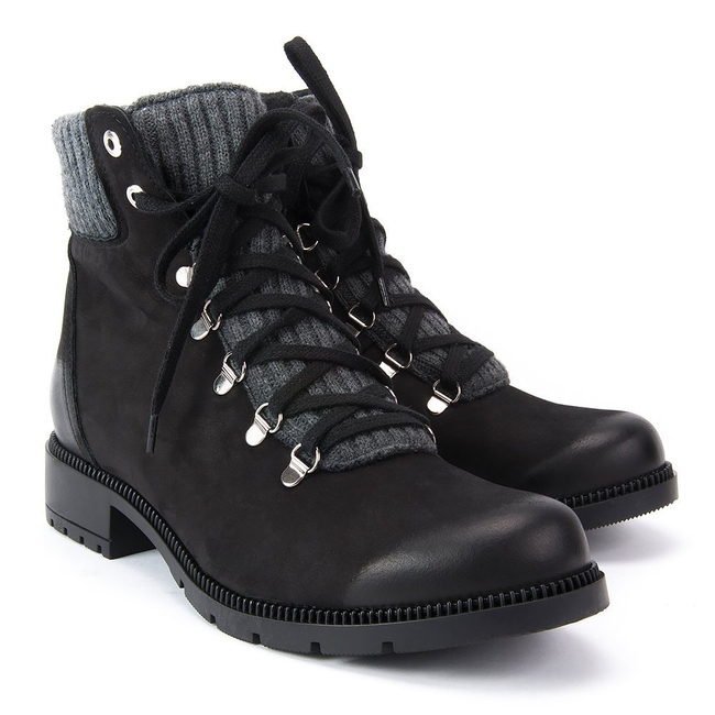 Botki Filippo 292C Czarny-Nubuk