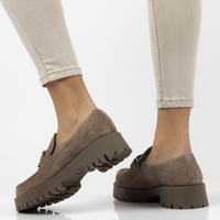 Leather shoes Filippo 20089 beige