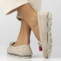 Leather loafers Filippo DP6136/25 BE beige