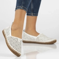 Leather Shoes Filippo M2851-80 white