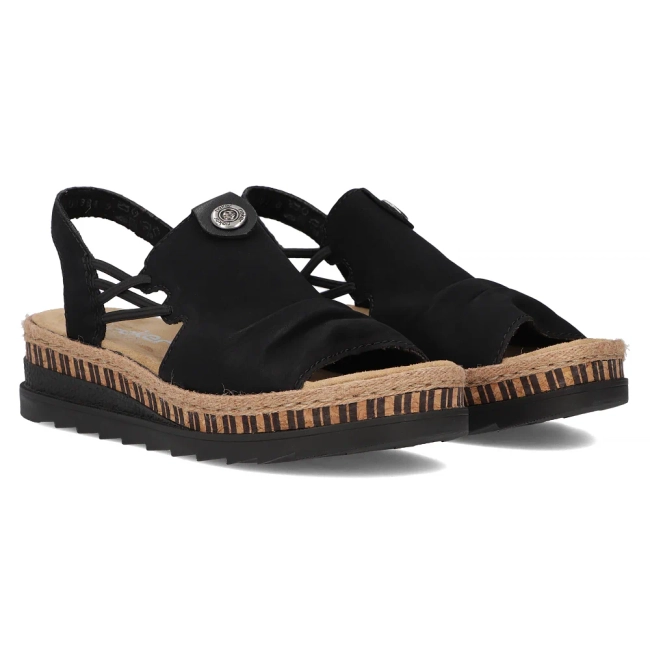 Sandals Rieker V7972-00 Black