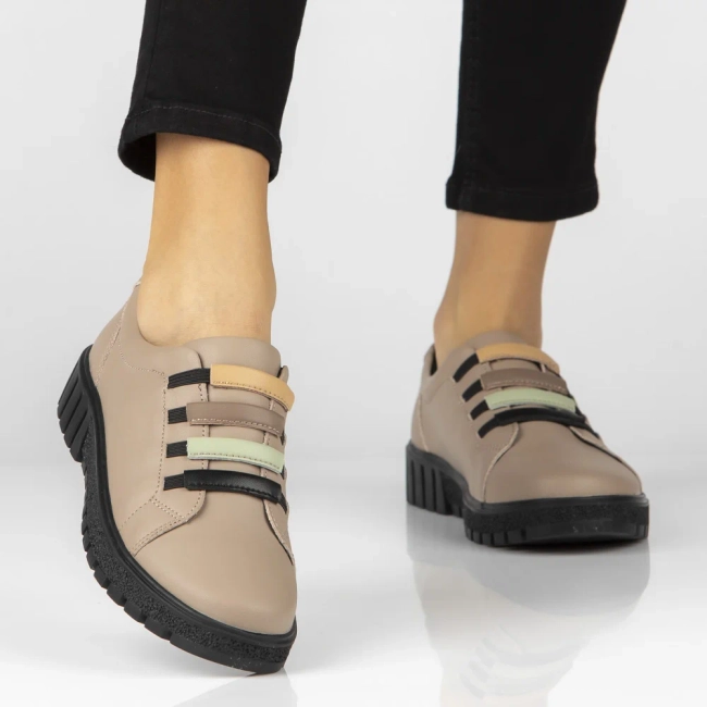 Leather shoes Filippo DP8117/26 BE beige