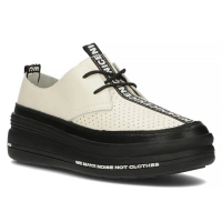 Leather shoes Filippo DP3624/25 BE beige