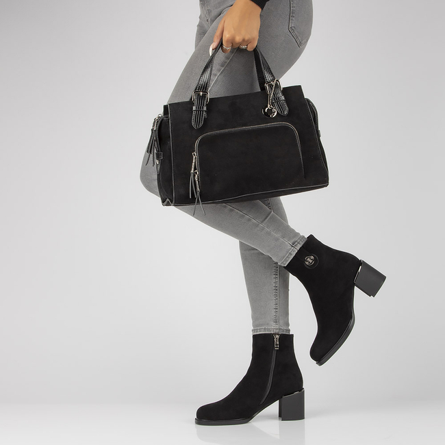 Botki Filippo DBT3103/21 BK czarne