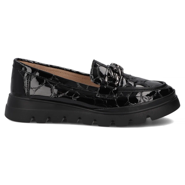 Leather shoes Filippo DP8004/26 BK black