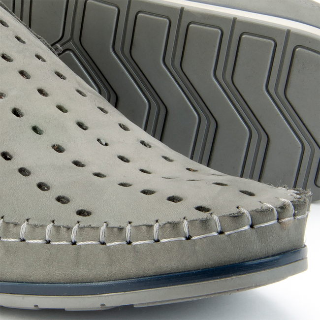 Mokasyny Filippo 211B-27 szare