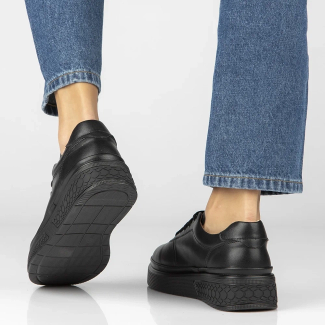 Leather shoes Filippo DP8326/26 BK black
