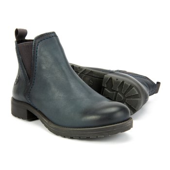 Botki MARCO TOZZI 22-2547527 Navy Ant.Comb. Granatowe