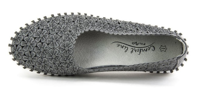 Półbuty FILIPPO DP064/18 GR szare