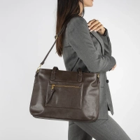 Dark brown handbag monroe