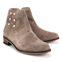 Botki Eksbut 68-4946-K58-1G Beż Welur