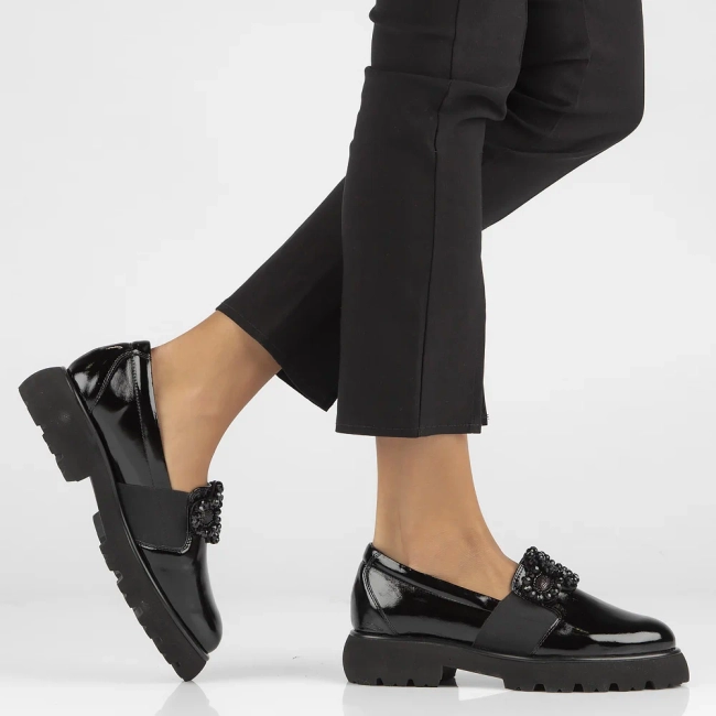 Leather shoes Filippo 2563 black