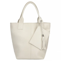 Cream handbag Toscanio 1101