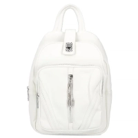 Biały plecak street luxe