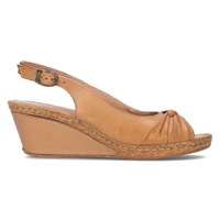 Leather sandals Vinceza Ginevra 4125 brown