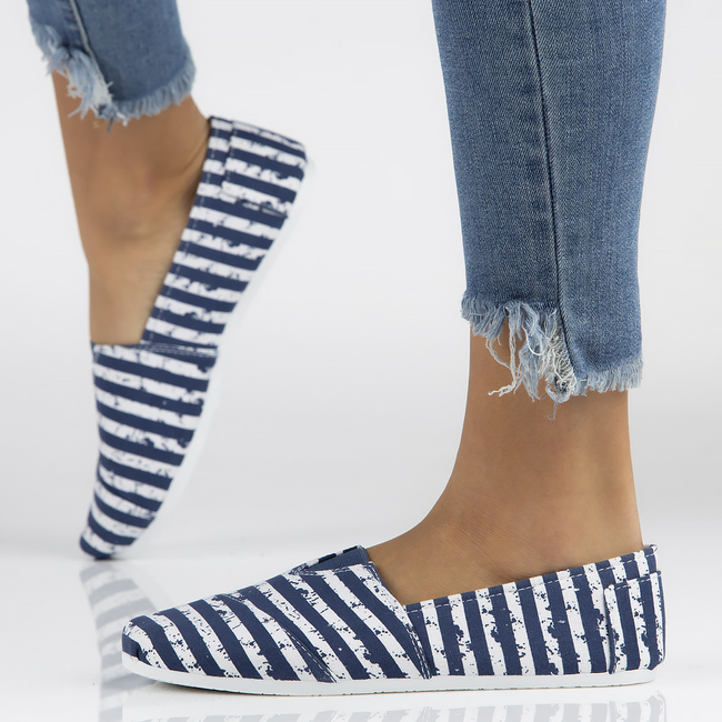 Sneakers slip on McKey DTN819/19 NV navy blue