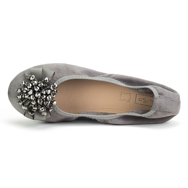 Filippo Ballerinas DP153/18 GR grey