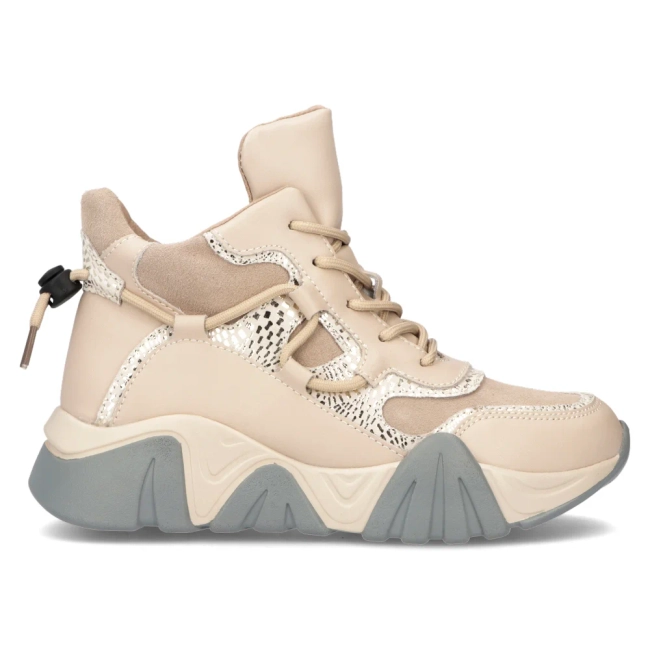 Leather ankle boots Filippo DBT6367/24 BE beige