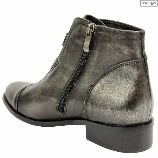 Ankle boots GINA PIACCI 65-3558-e04-1g black/silver 8021767
