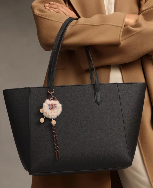 Czarna torebka office bag