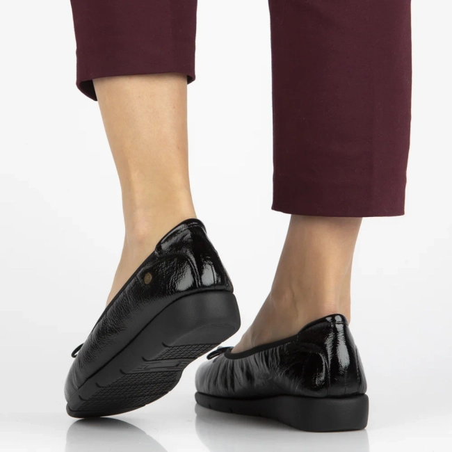 Leather ballerinas Maciejka P6504-20/00-8 black
