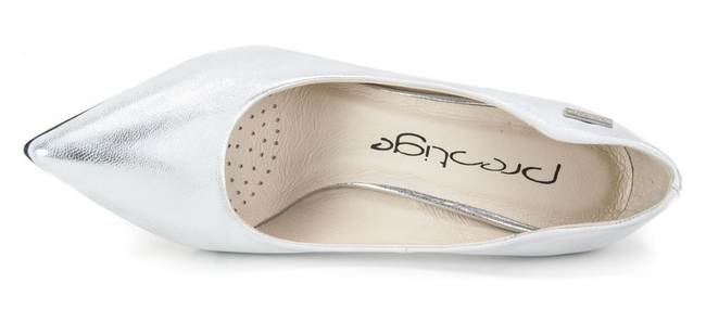 Pumps Prestige 932 Silver Wiped