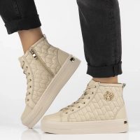 Leather ankle boots DBT6344/24 BE beige