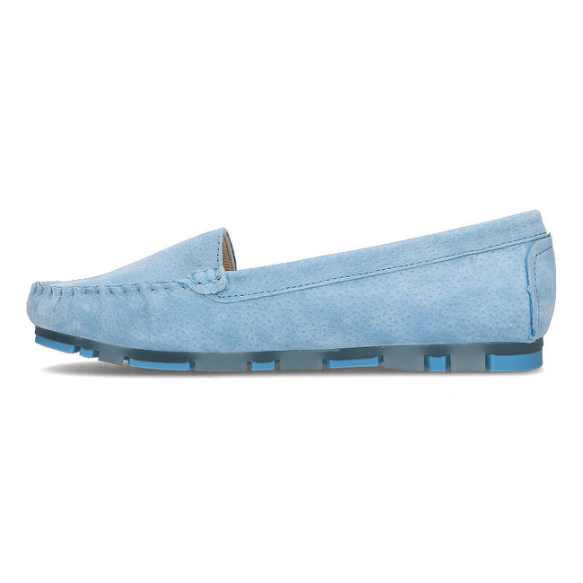 Leather loafers Filippo DP2037/22 BL blue