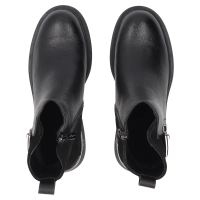 Leather ankle boots Filippo DBT8032/26 BK SU black