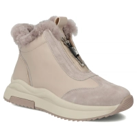 Leather ankle boots Filippo DBT7177/25 BE beige