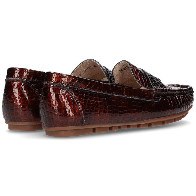 Leather loafers Filippo DP2139/21 BR brown