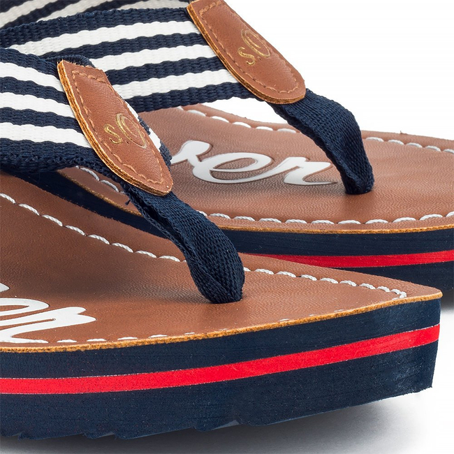 Flip-flops S.Oliver 5-27118-38 837 Navy/White