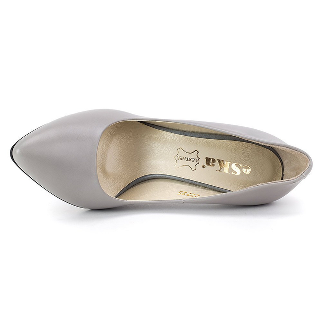 Pumps Eska 1021 379 Popiel Lico