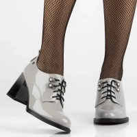 Leather shoes Filippo DP6315/24 GR grey