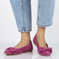 Leather ballerinas Filippo DP1329/20 FH pink