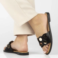 Flip-flops Filippo DK6924/25 BK black