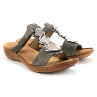Slippers Rieker 608A2-40 Grey