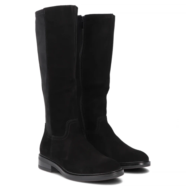 Leather boots Filippo DKZ8222/26 BK black