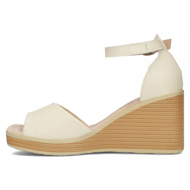 Leather sandals Filippo DS4507/23 BE beige