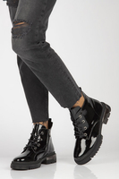 Leather ankle boots Filippo DBT4173/22 BK black 