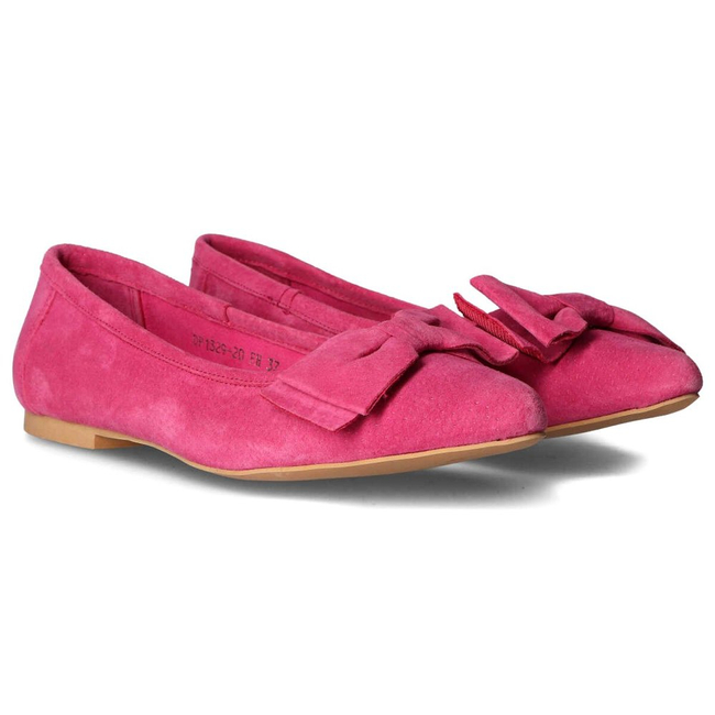 Leather ballerinas Filippo DP1329/20 FH pink